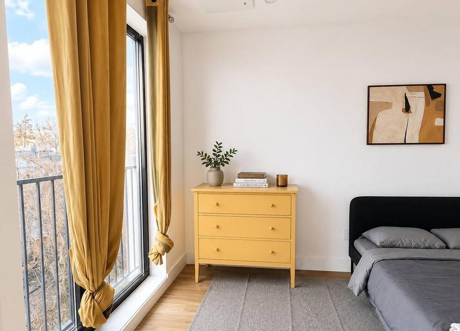 Stylish 1bd With Balcony&washer Near Train *