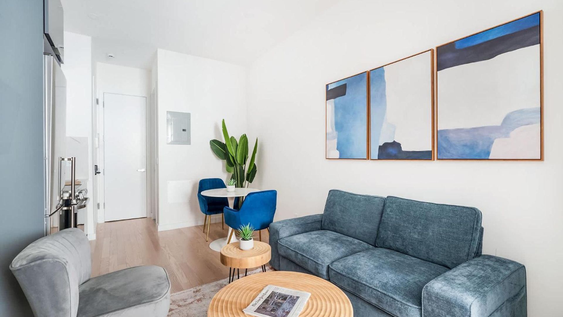 14-b Sleek Modern 1br W Outdoor Space Union Square Wd In Unit New York