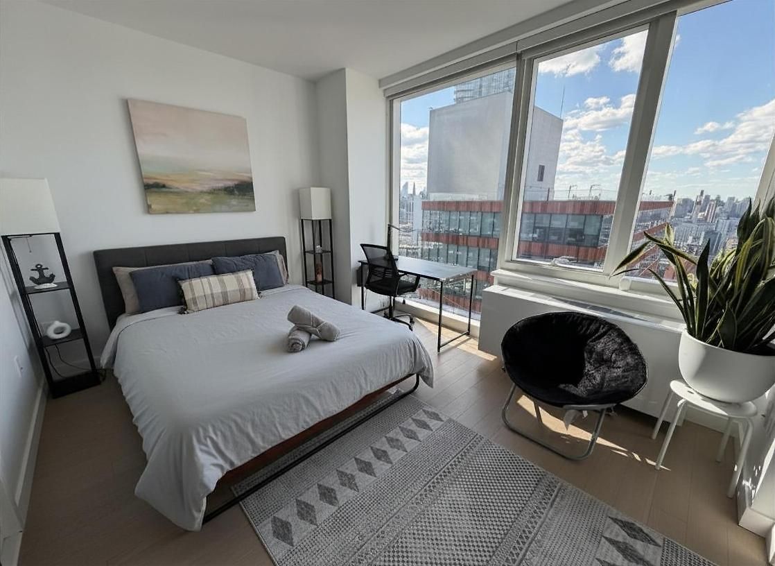 High Floor Luxury Corner 2br2ba Stunning Panoramic Views 1 Stop To Midtown Manhattan Apartment