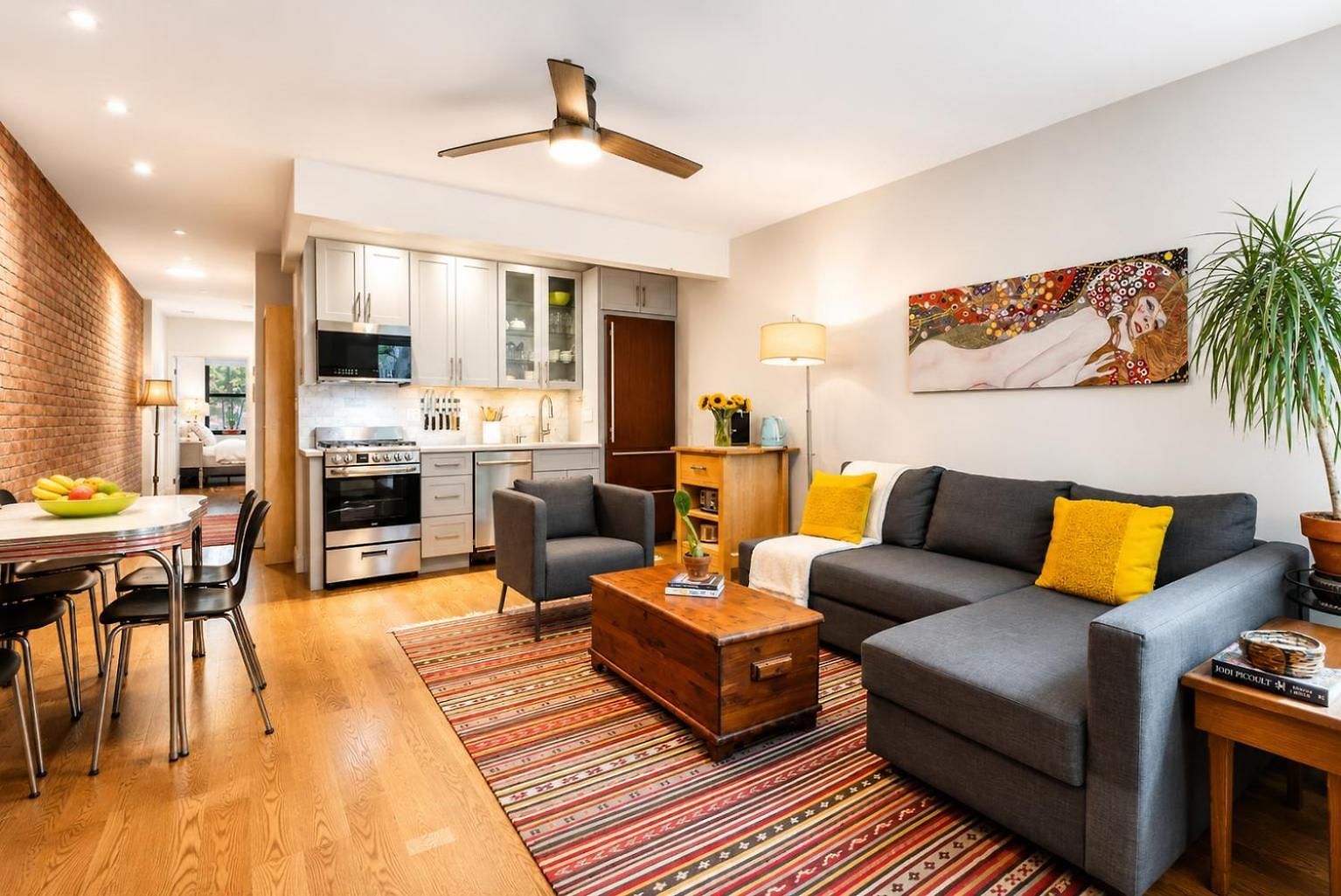 Apartment Stylish Harlem Duplex With Private Patio Near Park New York
