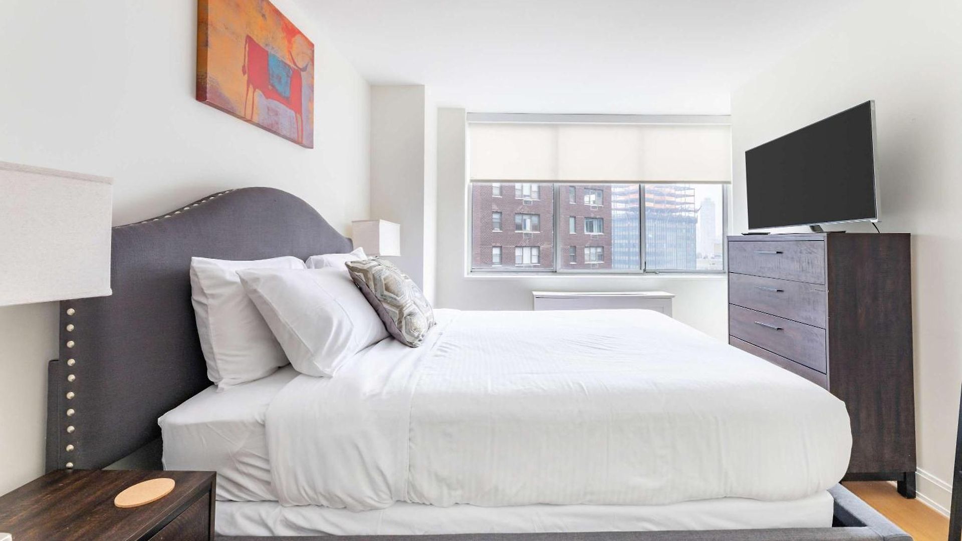 Apartment Luxury 1br With Rooftop Gym & Laundry