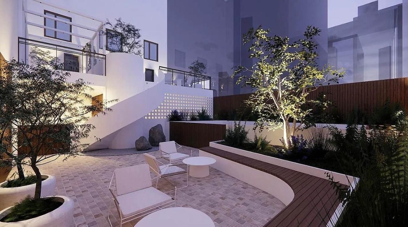 Apartment 1 Stop Midtown Corner Skyline Penthouse New Modern Patio 1 Bedroom