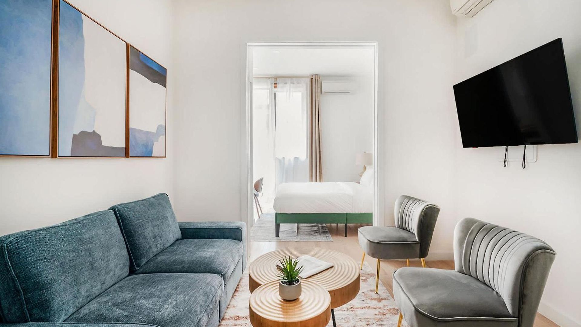 14-b Sleek Modern 1br W Outdoor Space Union Square Wd In Unit Apartment New York