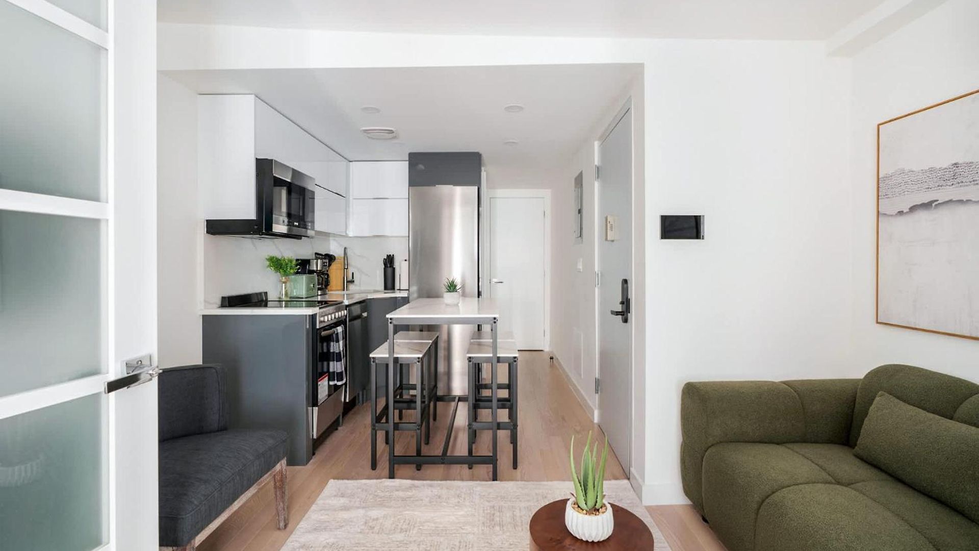 Apartment 22-4c New Curated 1br In Gramercy W&d New York