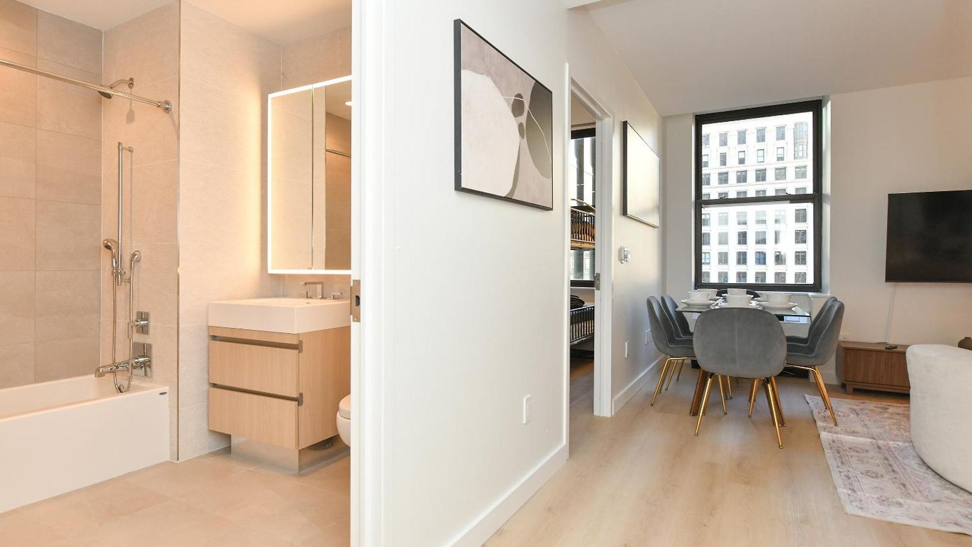 Sleek 2br Oasis In Financial District * New York