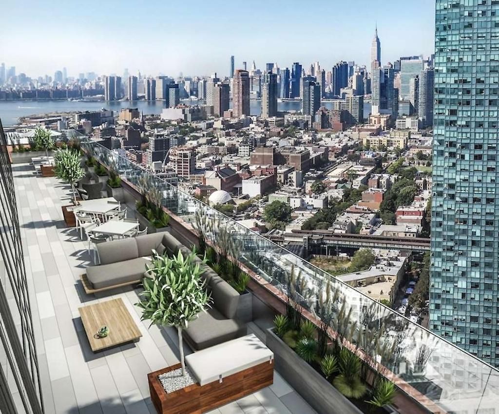1 Stop To Midtown Spectacular Panoramic View Luxury High Rise Corner 1 Bedroom Apartment New York