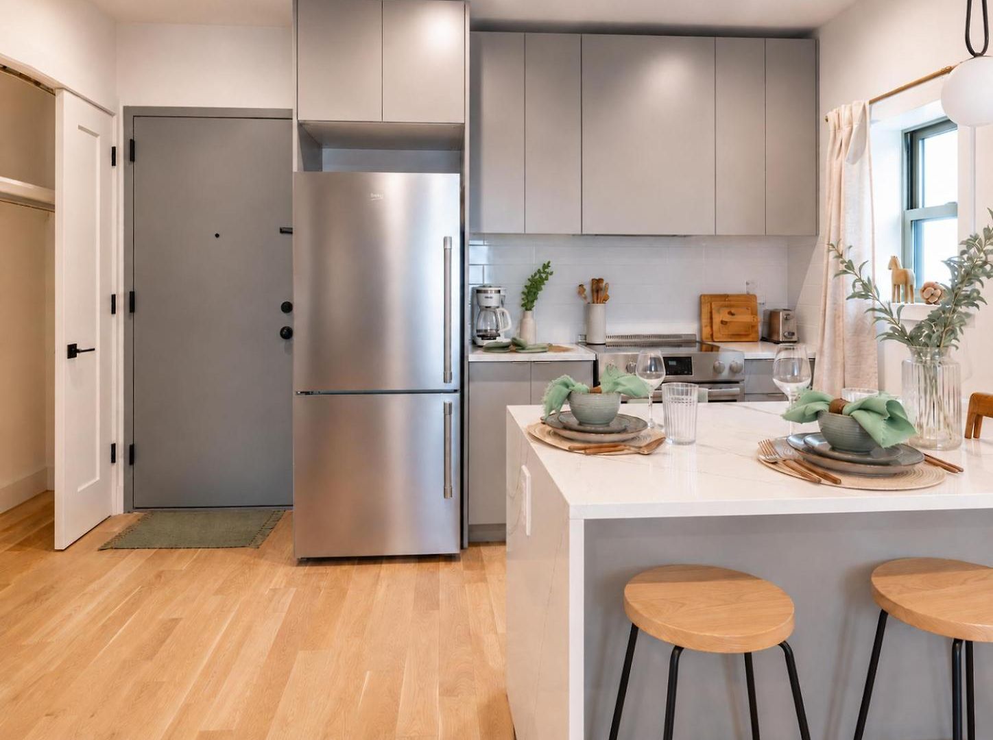 Apartment Renovated Unit In Brooklyn Washerdryer