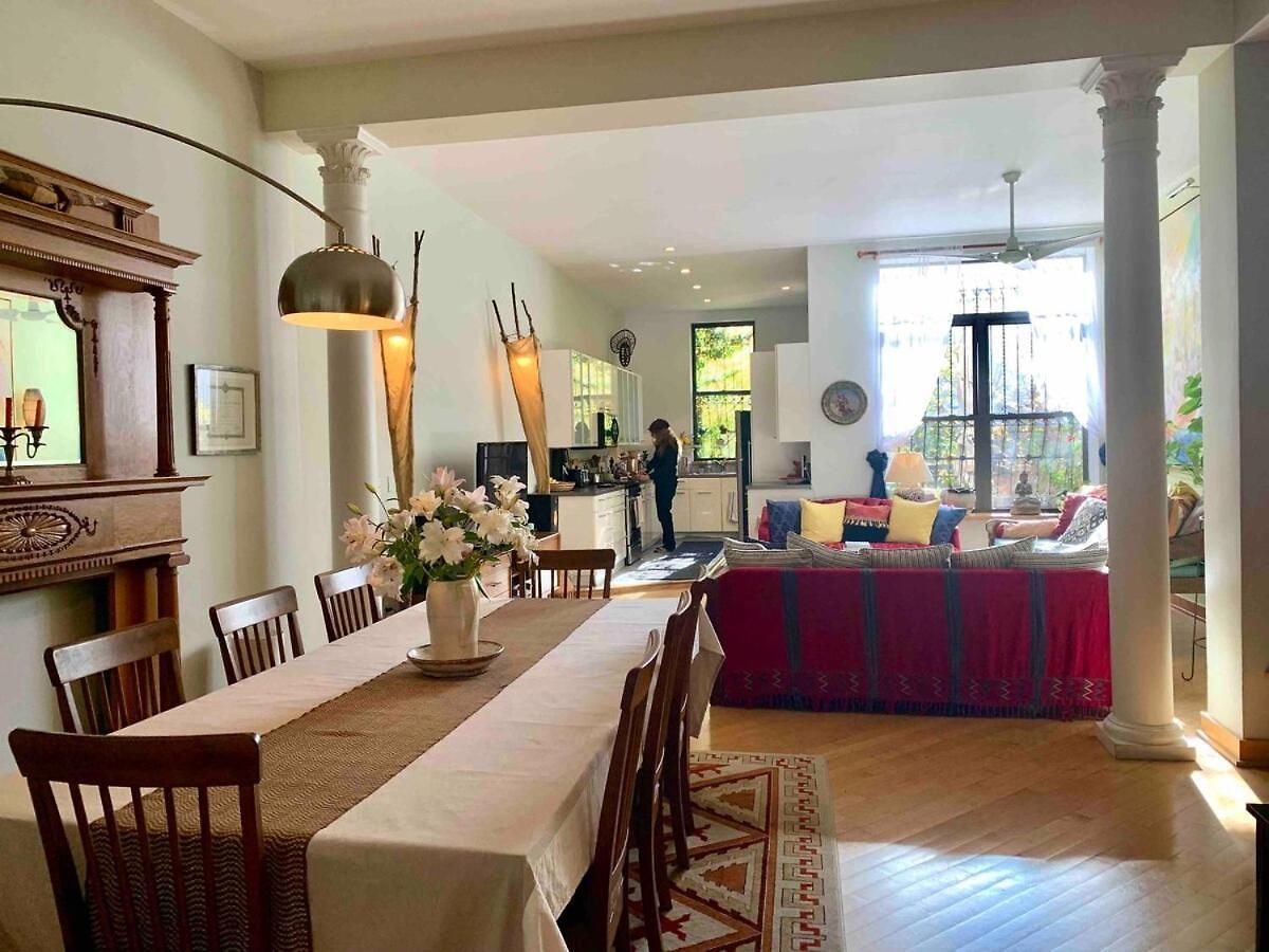 Lovely Brownstone In W Harlem 4 Bdr 3 Bath Deck Garden *
