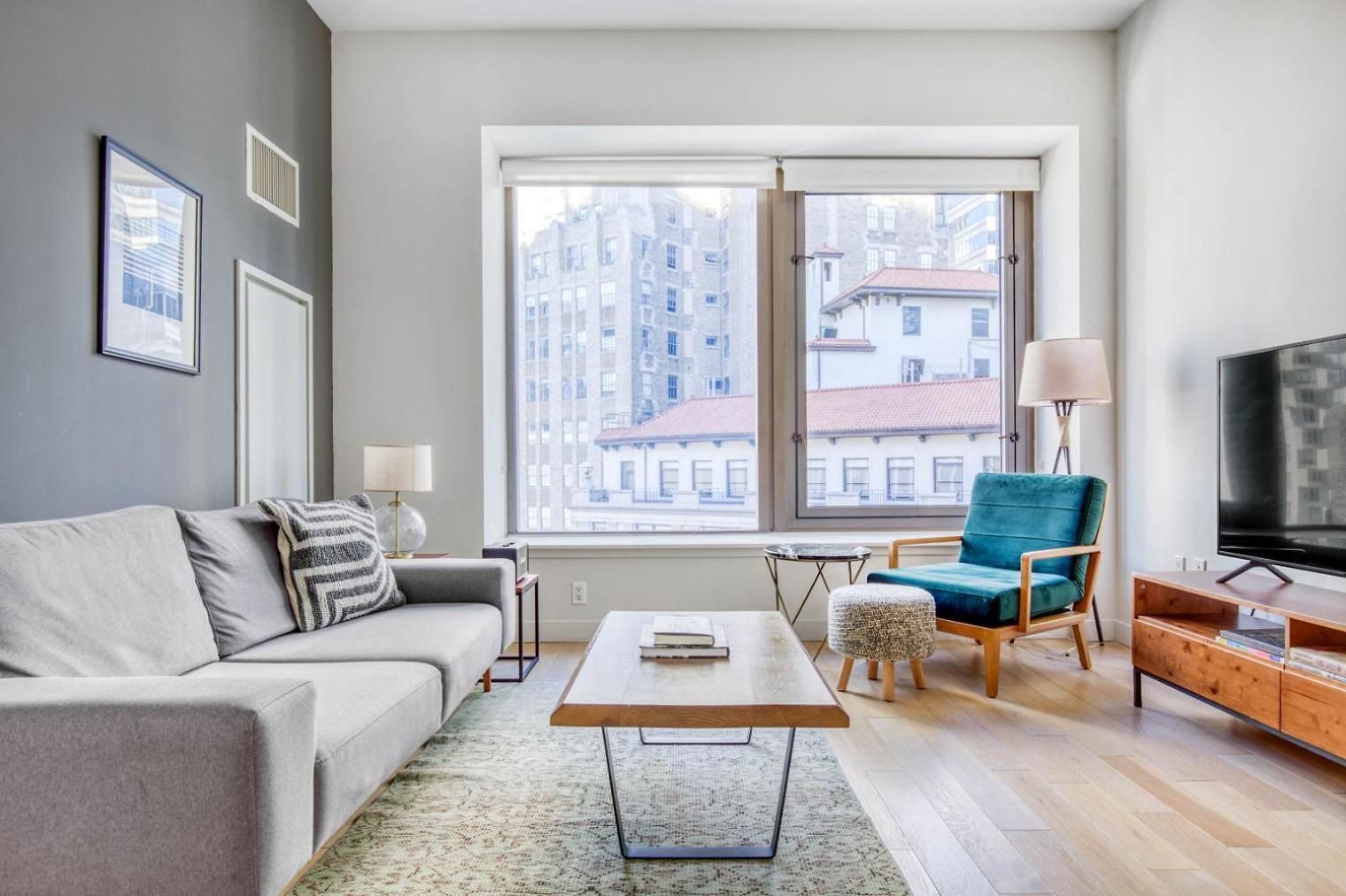 Apartment Fidi 1br W Roofdeck Gym Doorman Nr St Nyc-251 New York