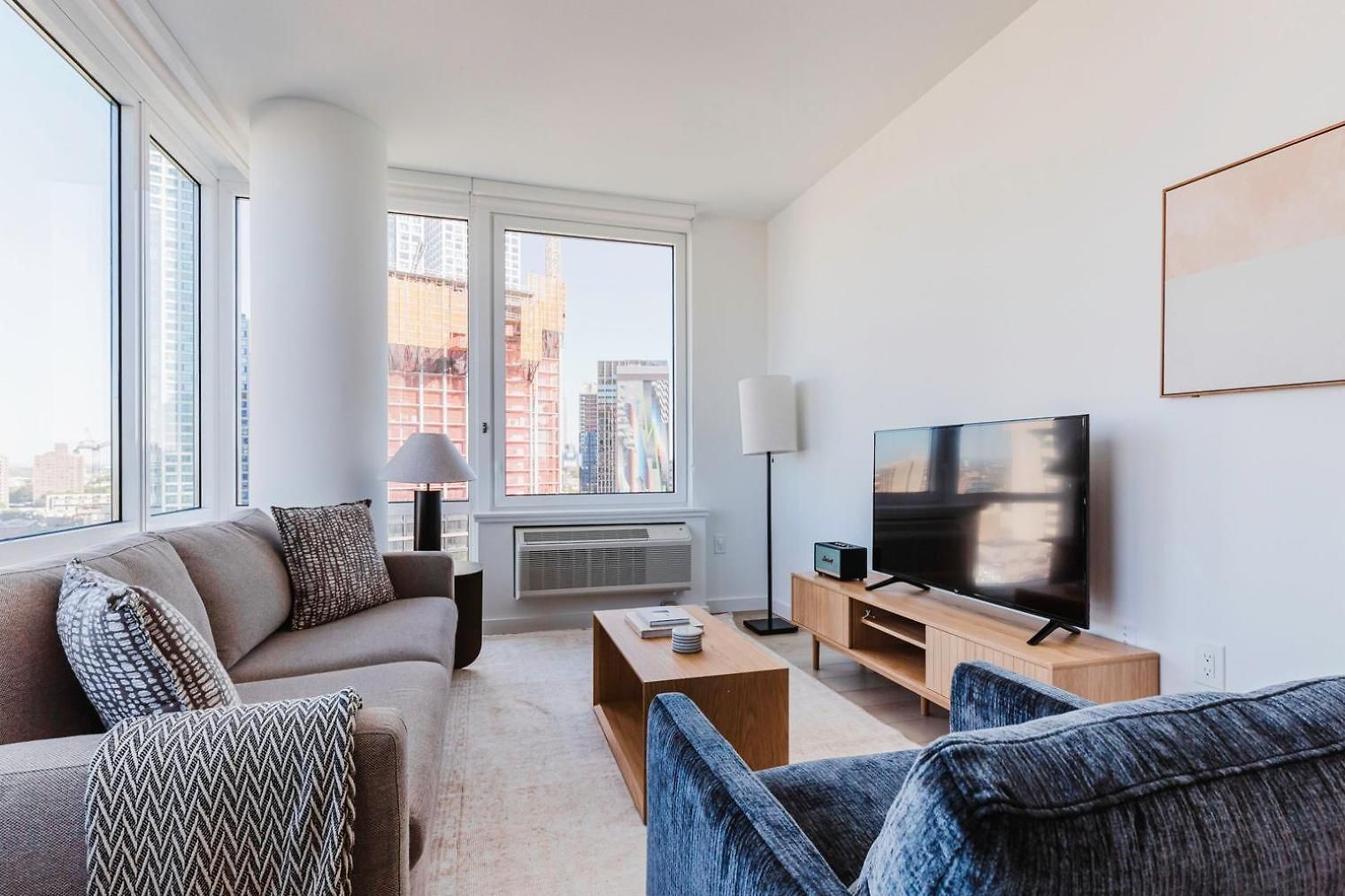 Blueground Jersey Doorman Wd Gym Nyc-1579 Apartment New York