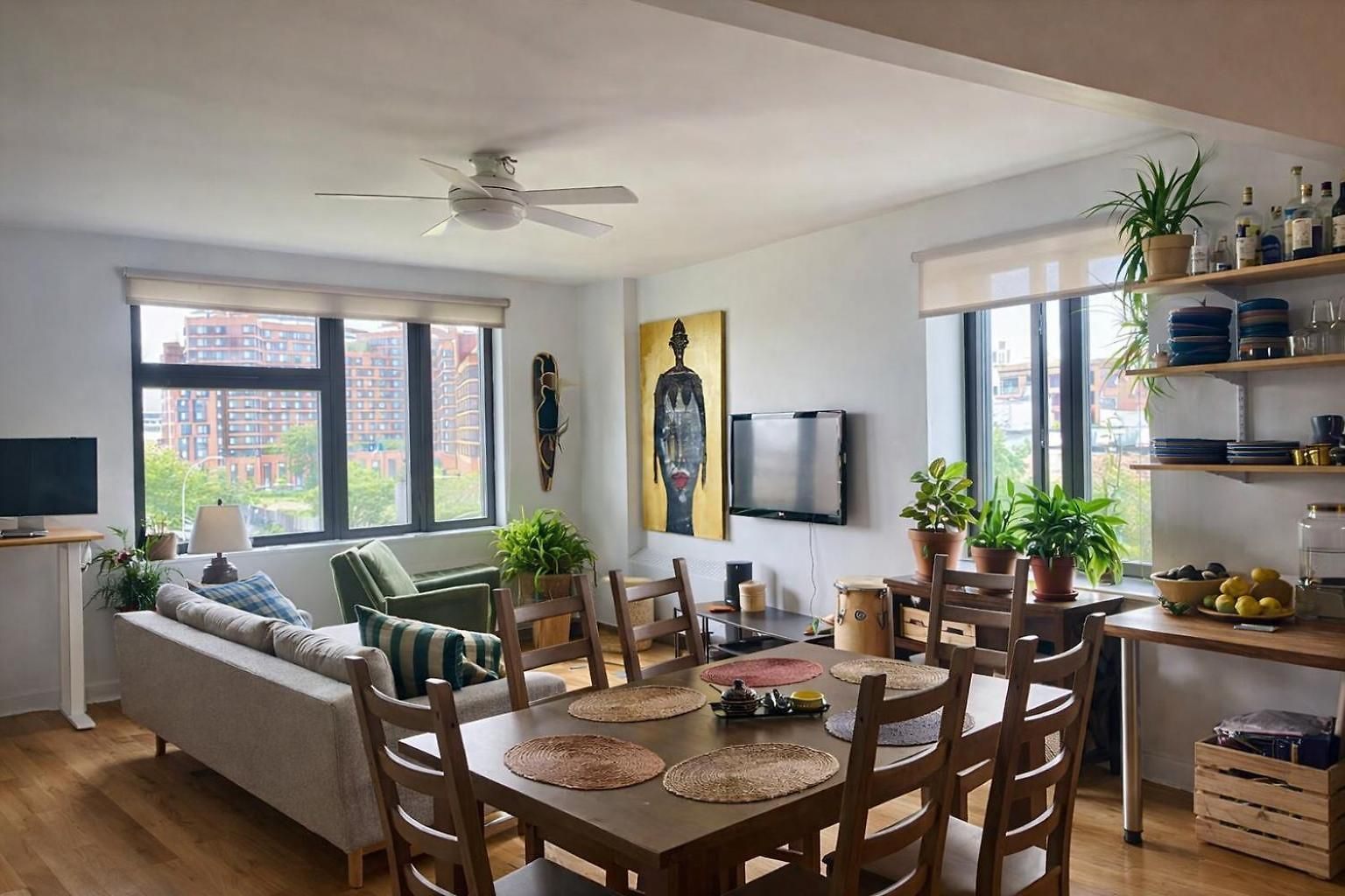 Bright & Stylish Bronx Retreat Near Manhattan Apartment