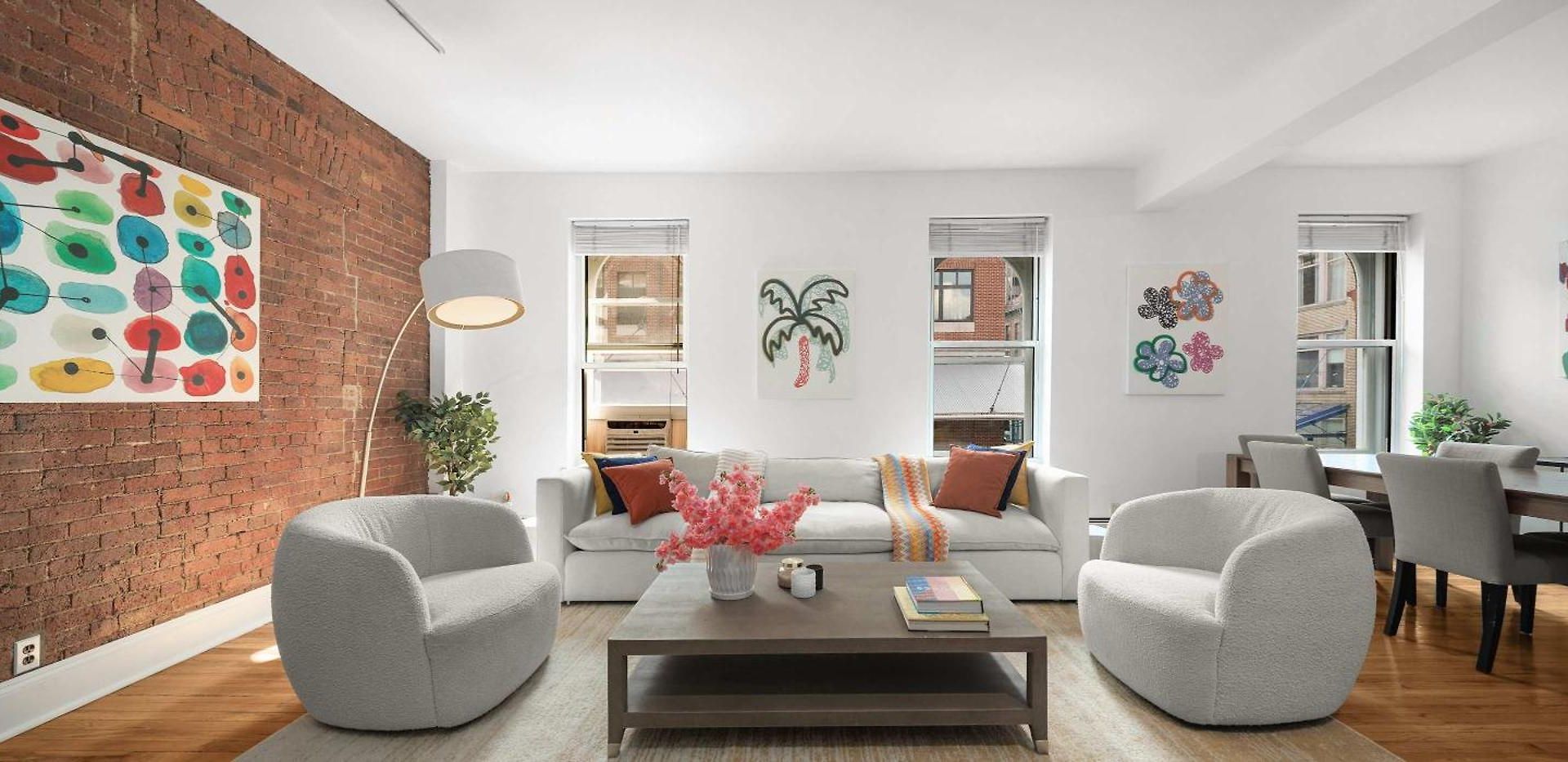 Seaport Place By Stayhaus Floor-through 1br Loft Apartment *