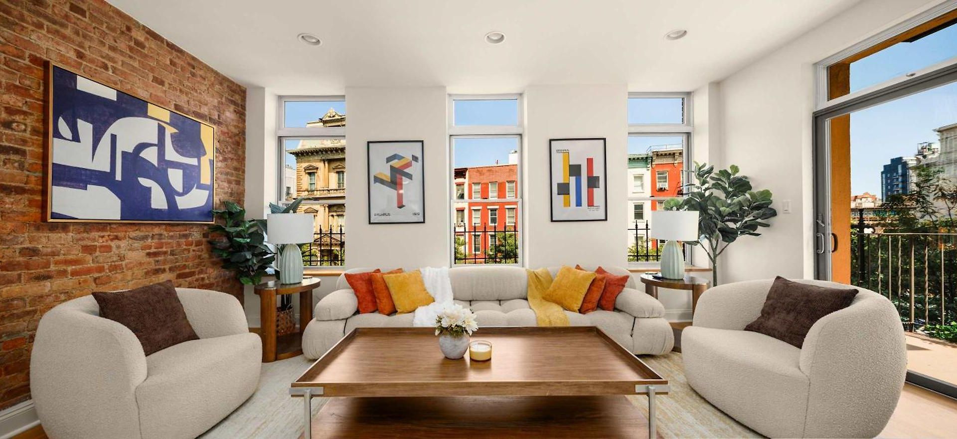 Broadway Terrace Sunlit 1br With Private Balcony *
