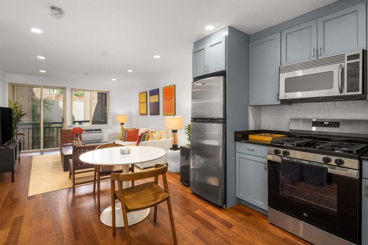 Cooper Terrace 1br Light-filled Loft With Balcony In Elevator Building Apartment *