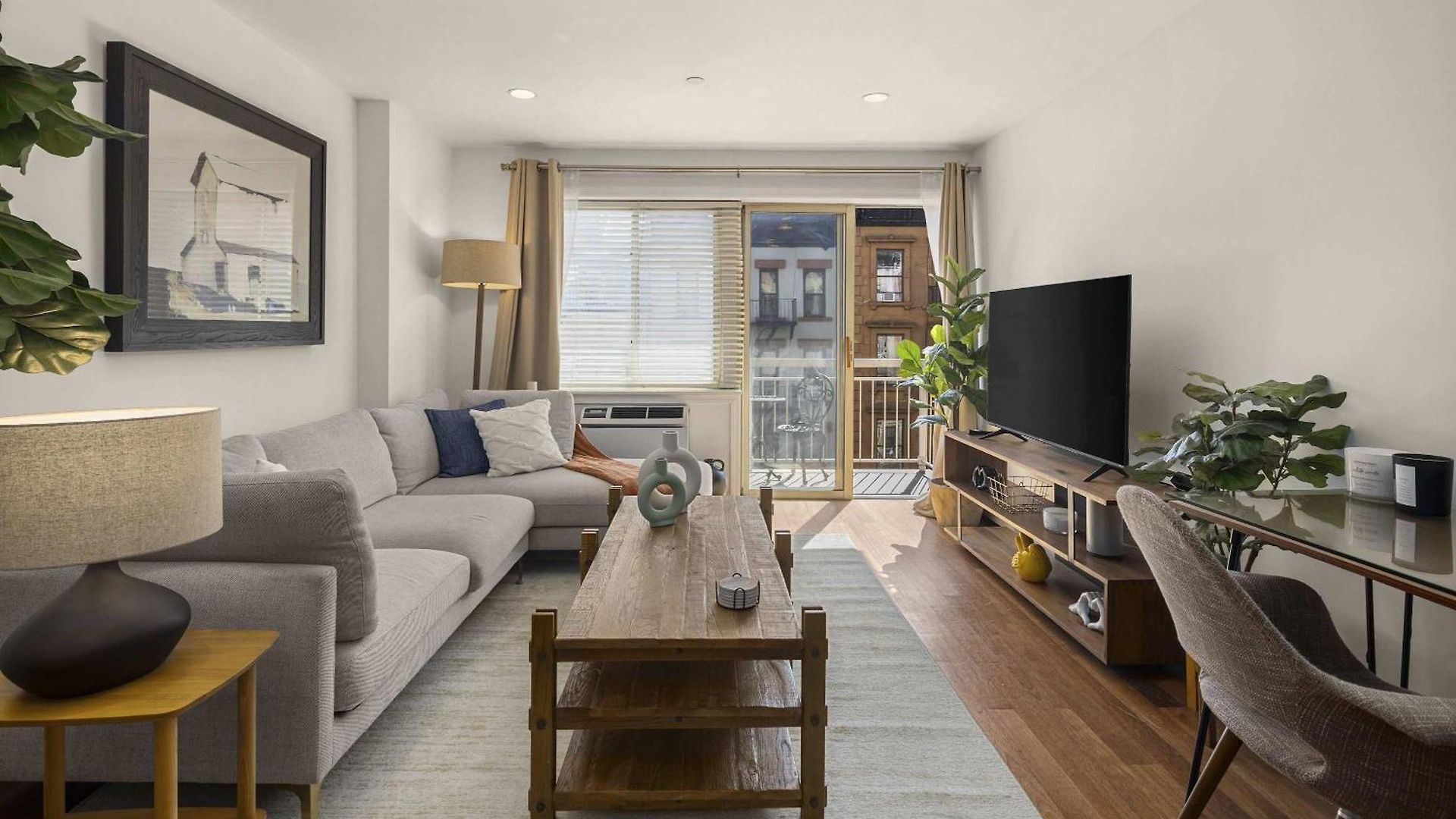 Cooper Place 1br Loft With Balcony In Elevator Building Apartment *