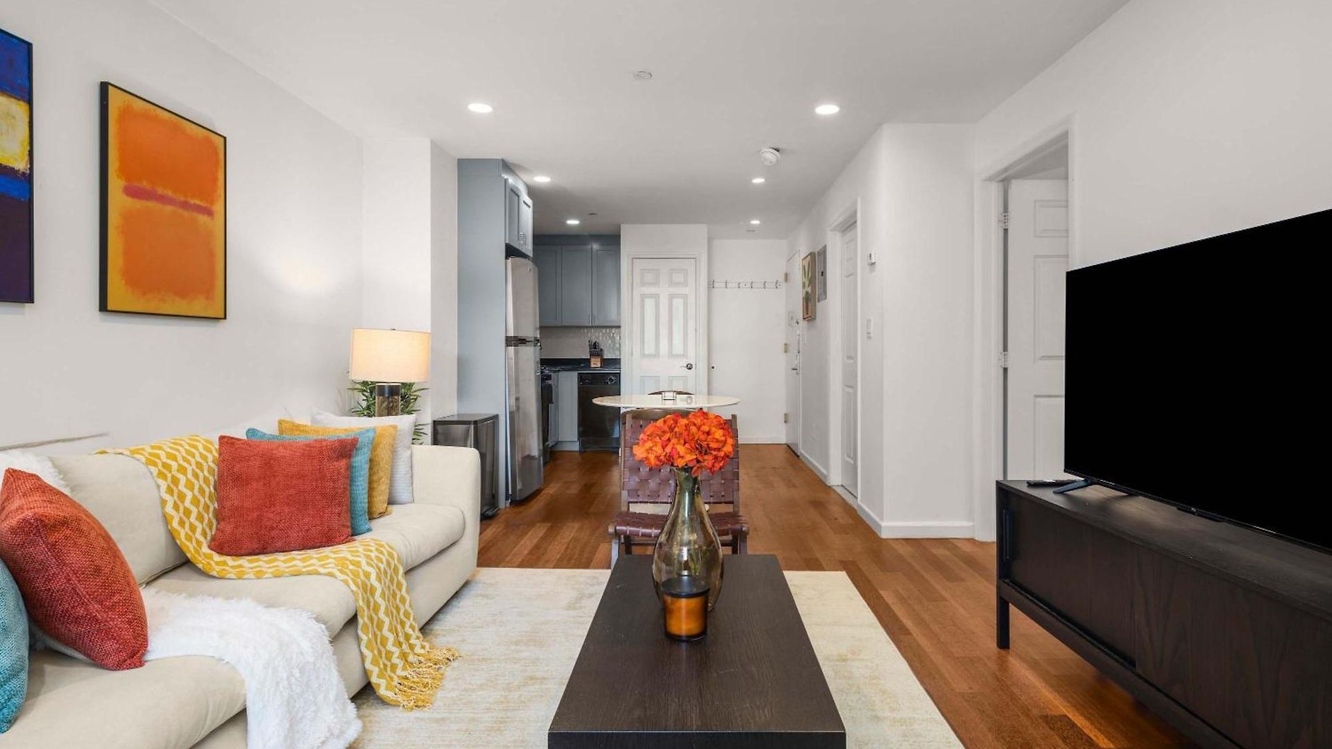 Cooper Terrace 1br Light-filled Loft With Balcony In Elevator Building *
