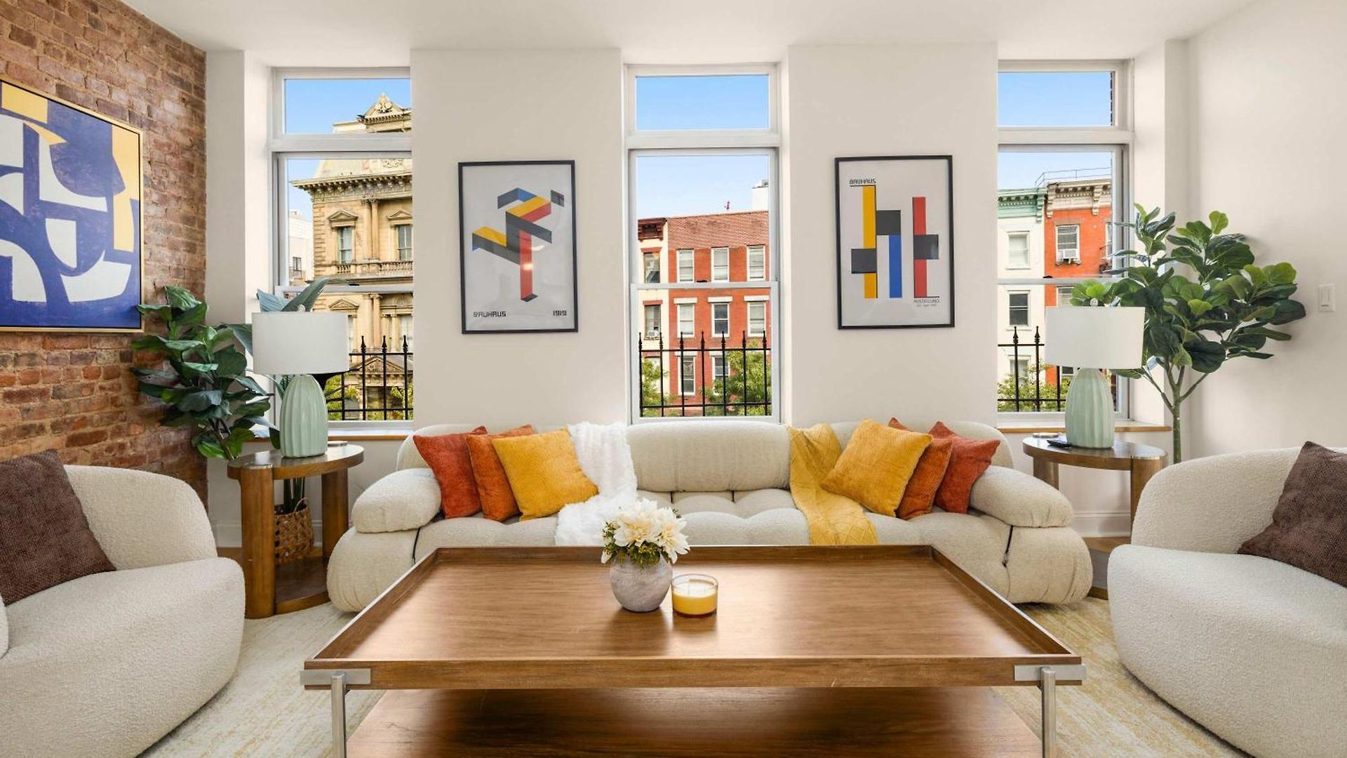 Broadway Terrace Sunlit 1br With Private Balcony * New York
