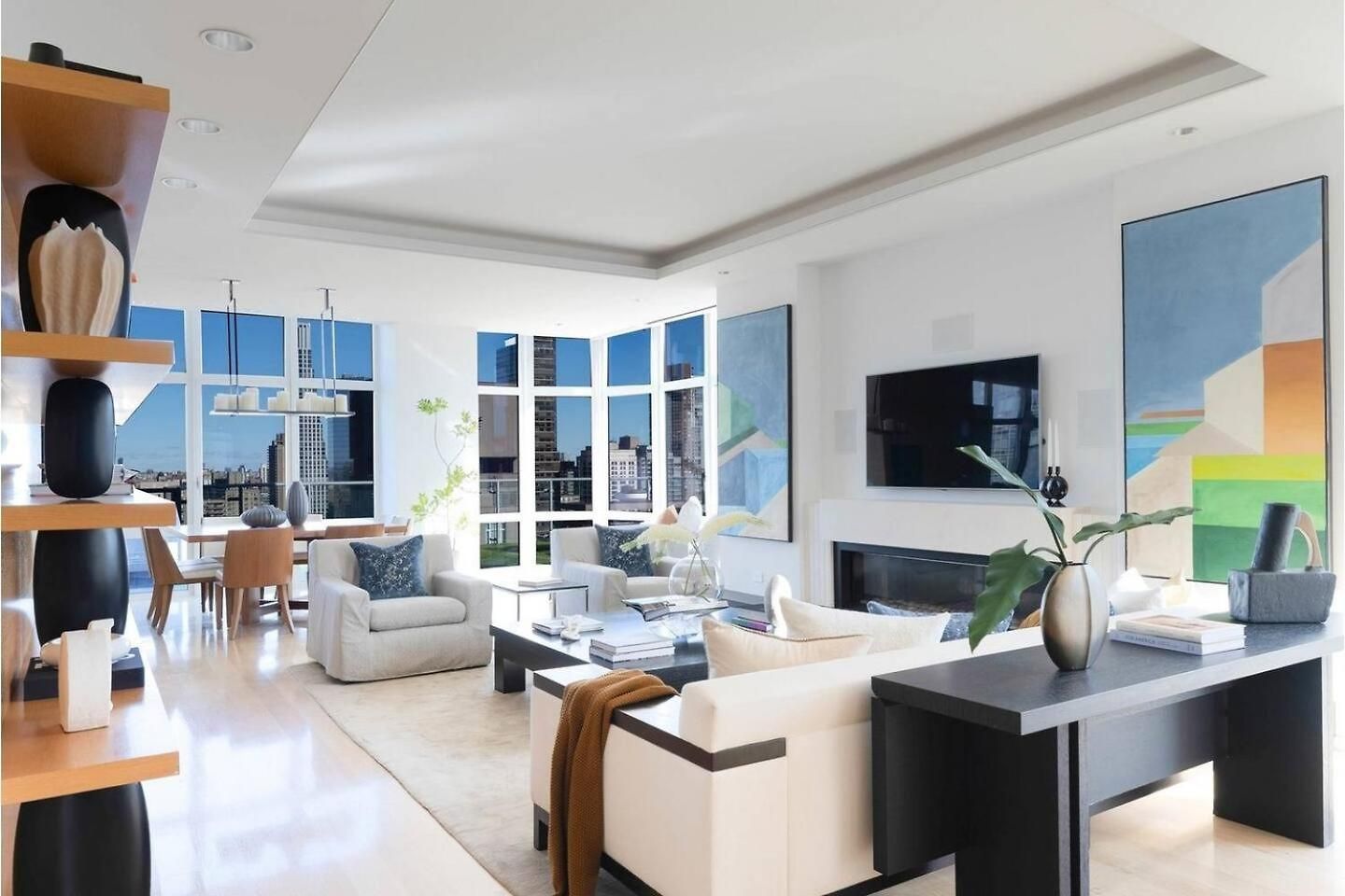 Luxury Penthouse With Panoramic Hudson River Views New York
