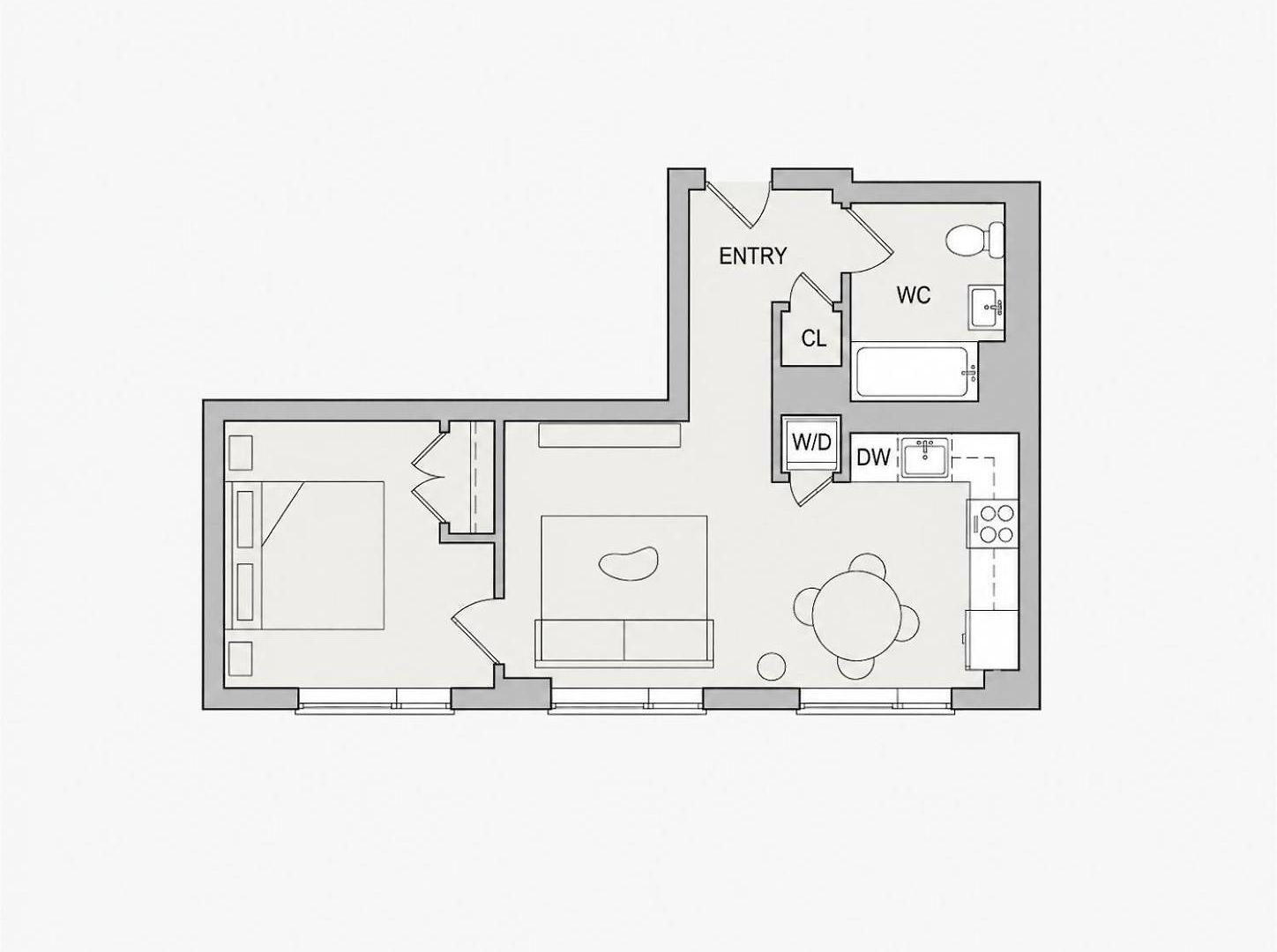 Lawrence Tower Gym Roof Lounge Washerdryer Apartment *
