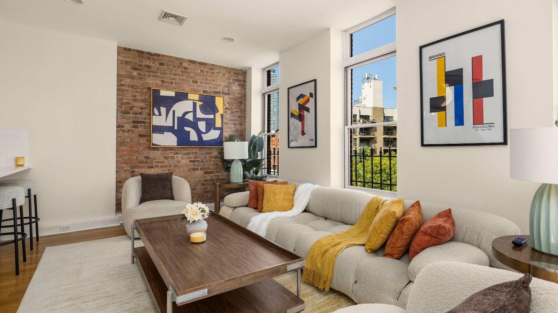 Broadway Terrace Sunlit 1br With Private Balcony * New York