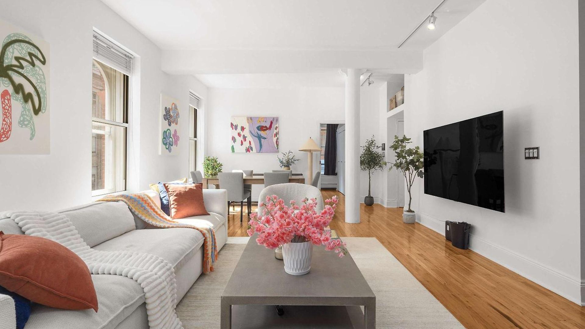 Apartment Seaport Place By Stayhaus Floor-through 1br Loft New York