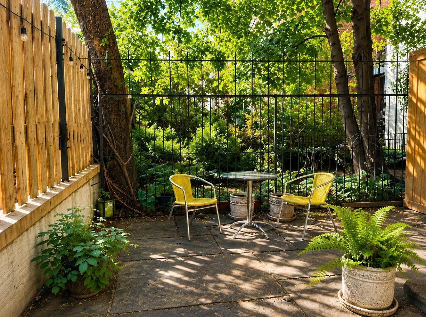 Stylish Harlem Duplex With Private Patio Near Park Apartment New York