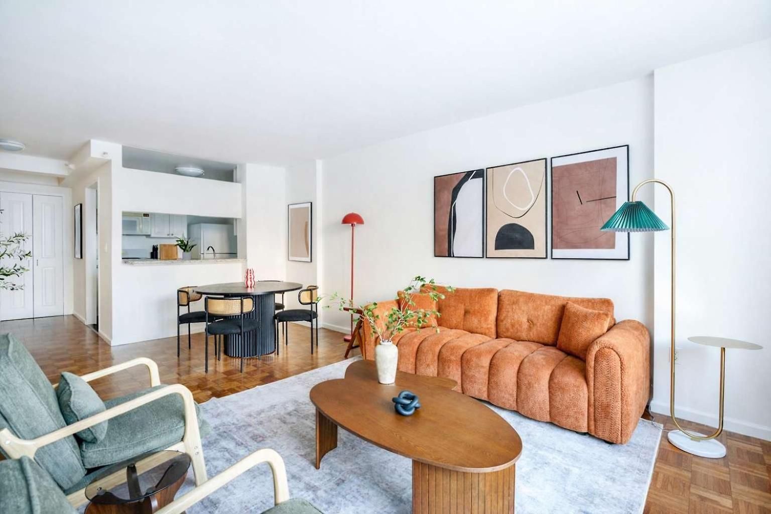 Apartment 43-4d Newly Furnished 2br Full Service 24h Doorman Laundry Gym