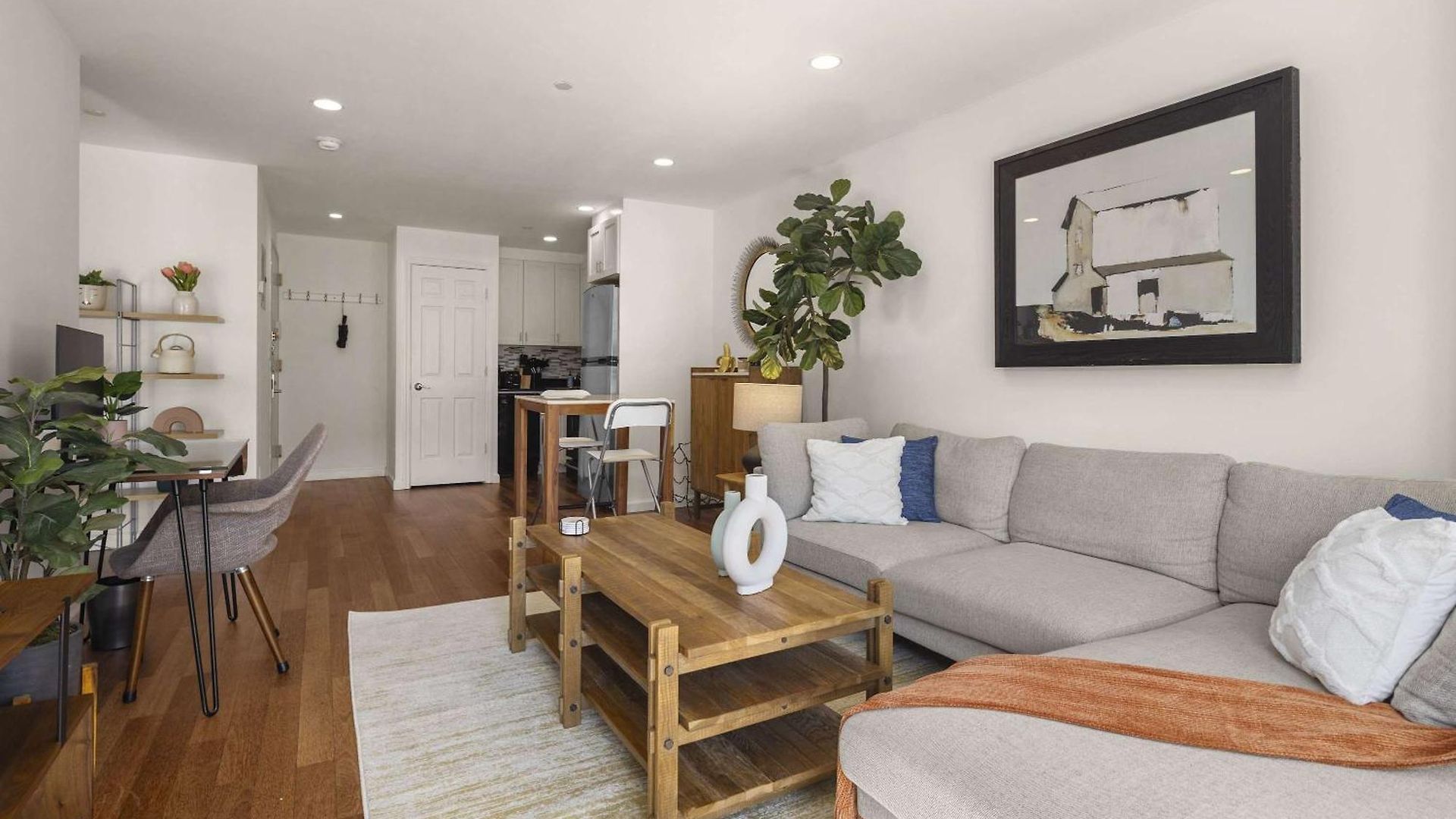 Apartment Cooper Place 1br Loft With Balcony In Elevator Building