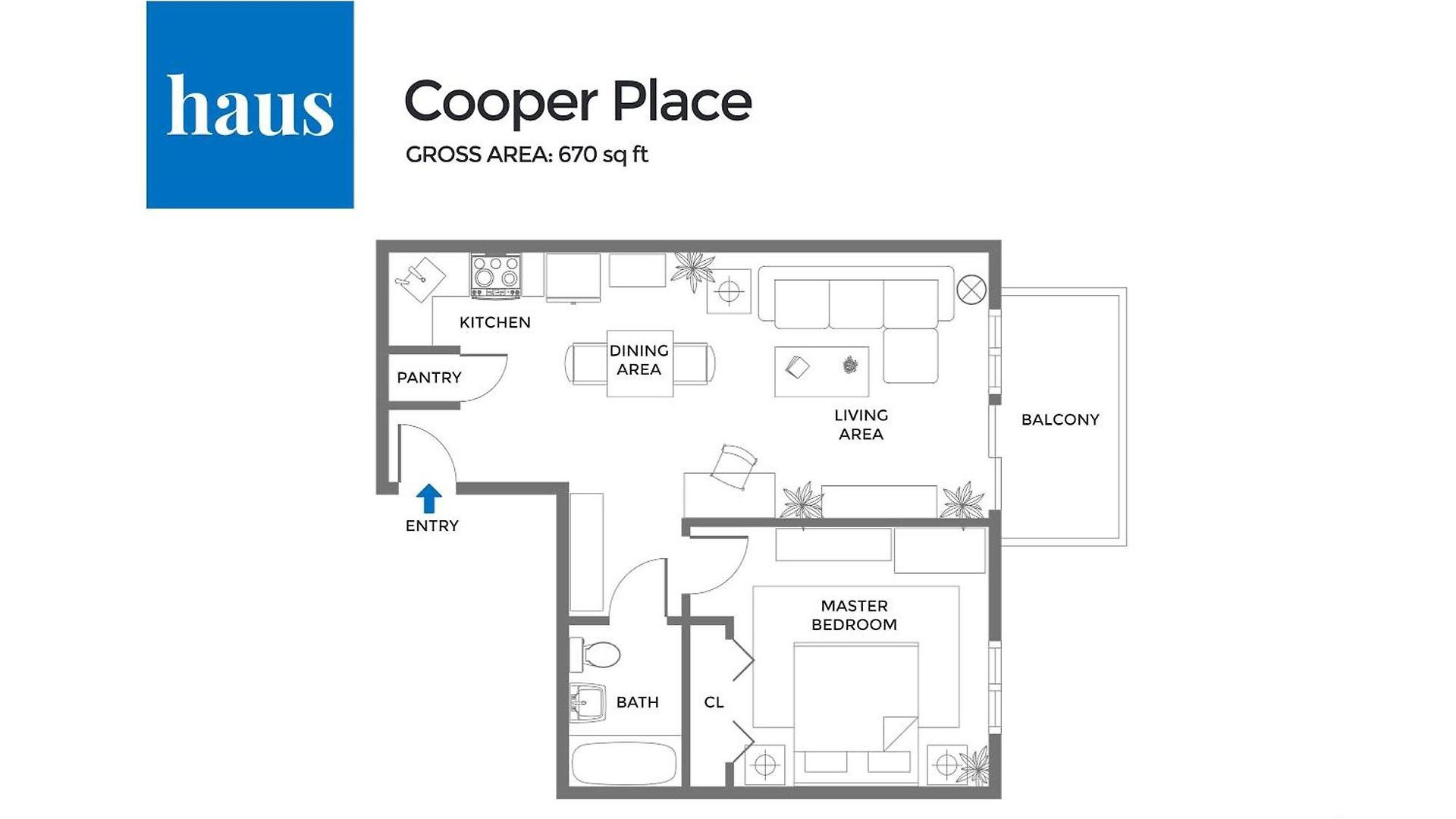 Cooper Place 1br Loft With Balcony In Elevator Building Apartment New York