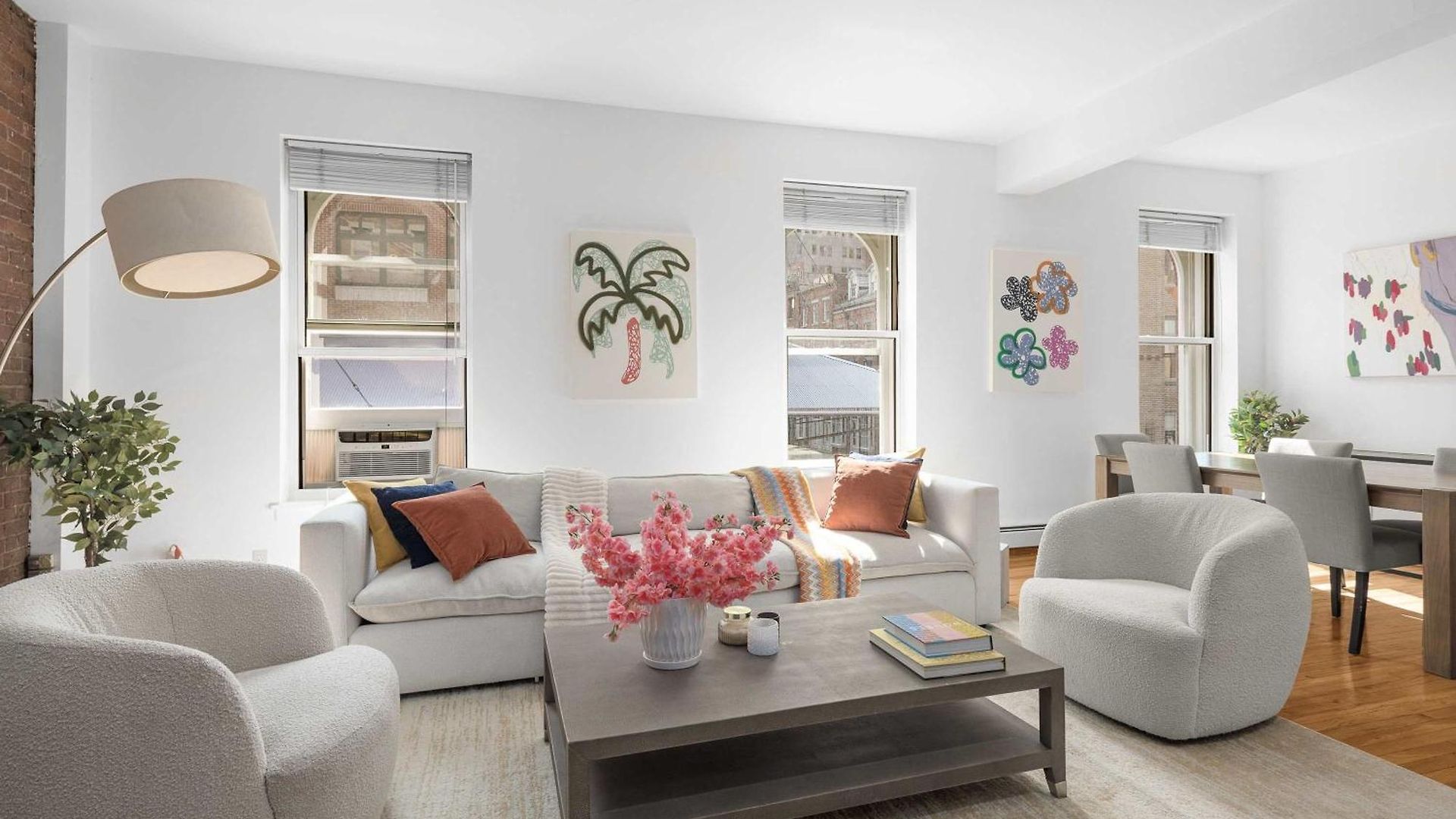 Seaport Place By Stayhaus Floor-through 1br Loft Apartment