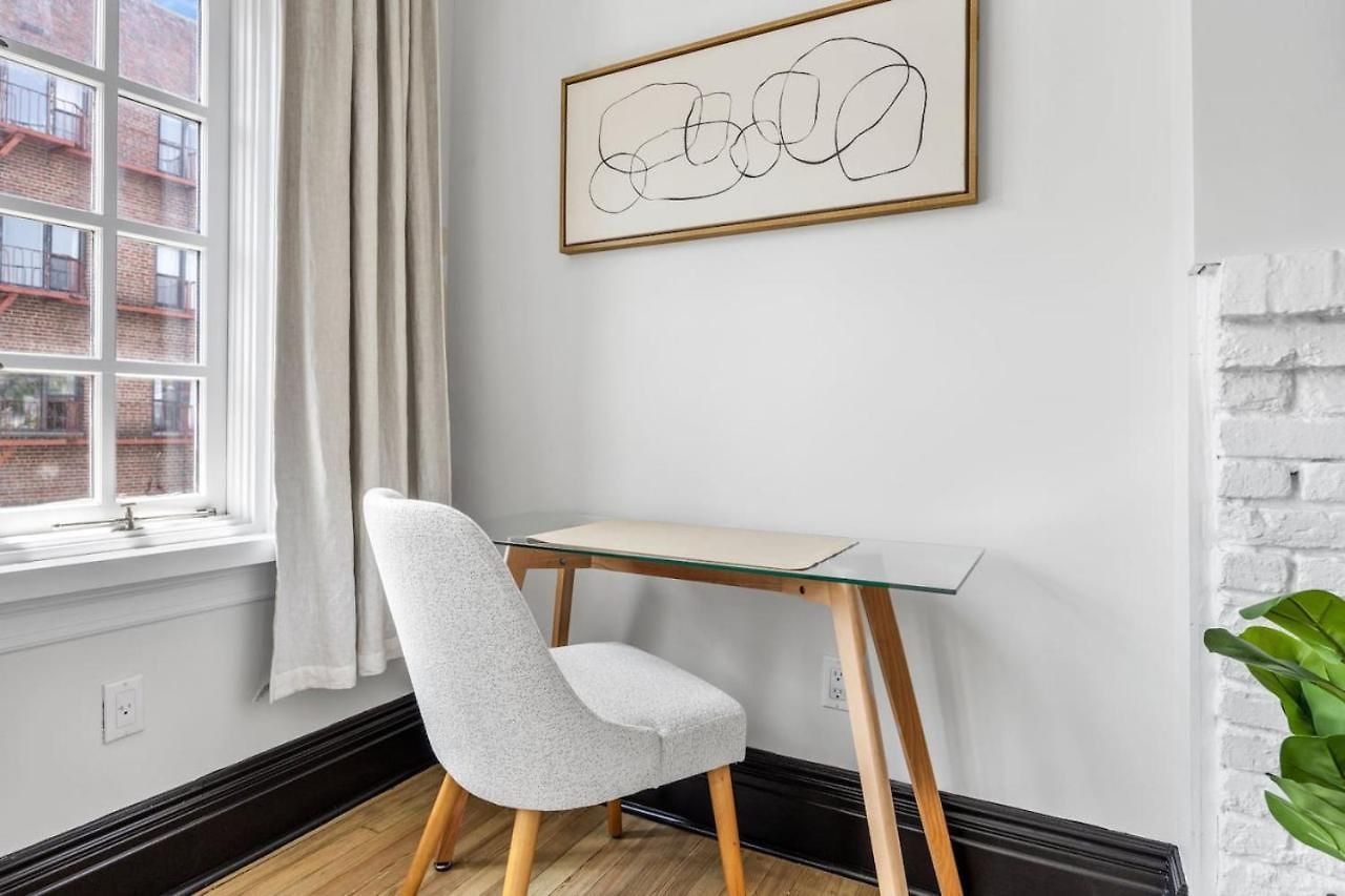 The West Village Penthouse Huge Windows Desk Skylights Cobblestone Street New York