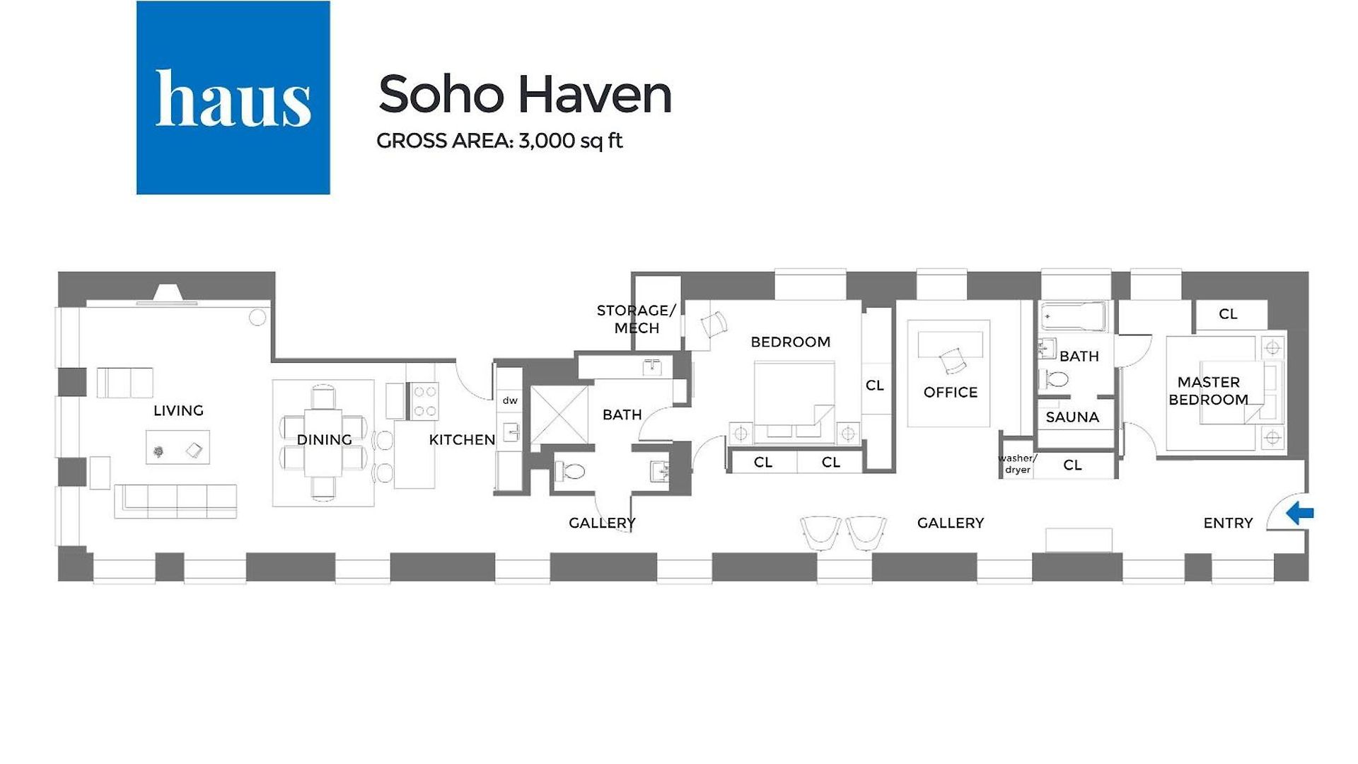 Apartment Soho Haven Expansive Luxury Loft With Elevator *