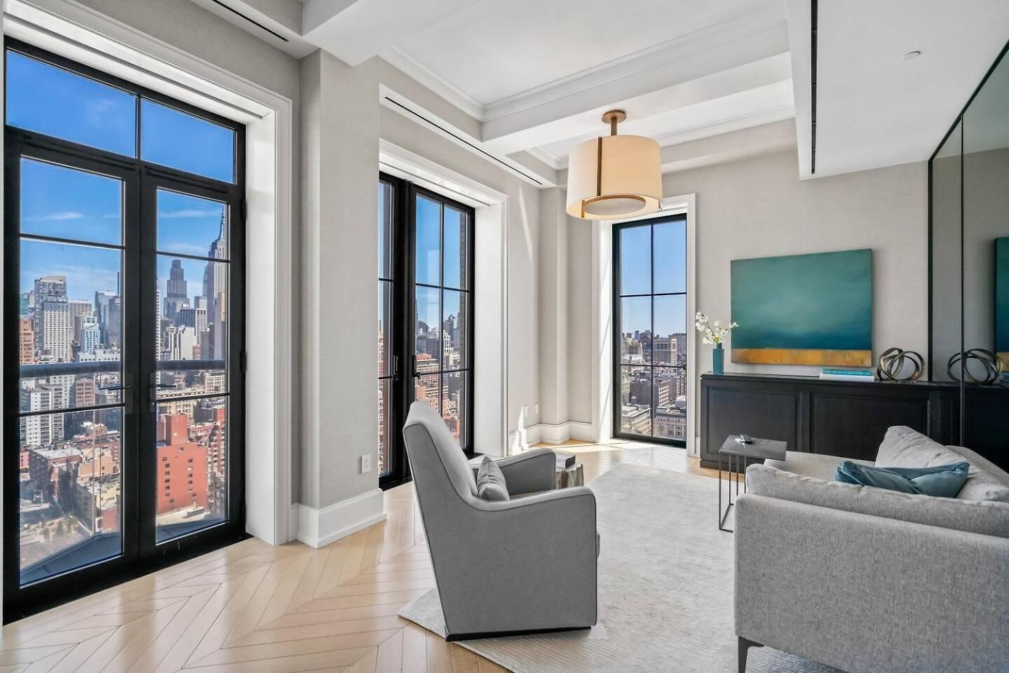 Apartment Penthouse Modern Spacious Bedrooms New York