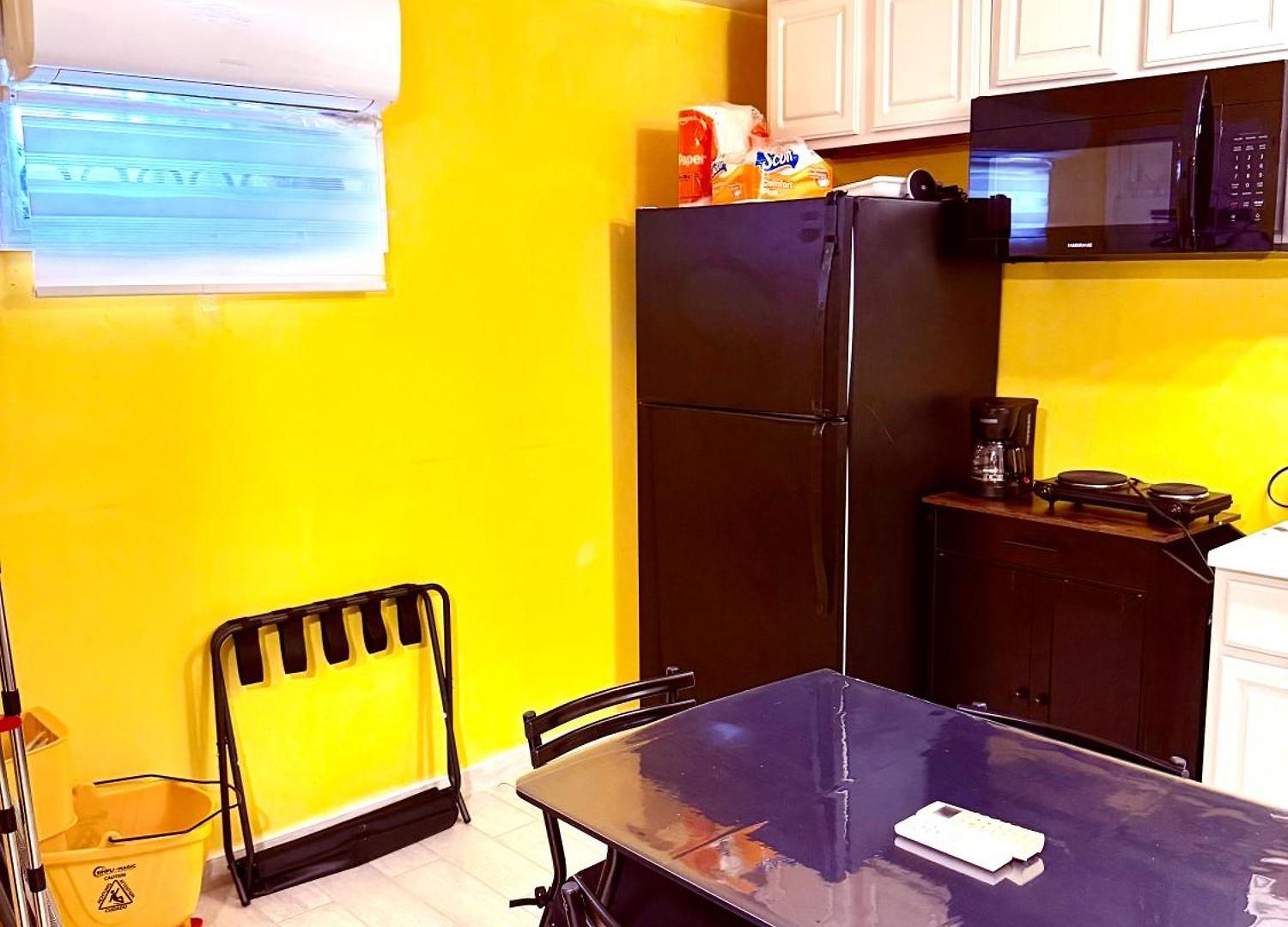 Large 3-bedrooms/2-bath Apt, One Block To Train