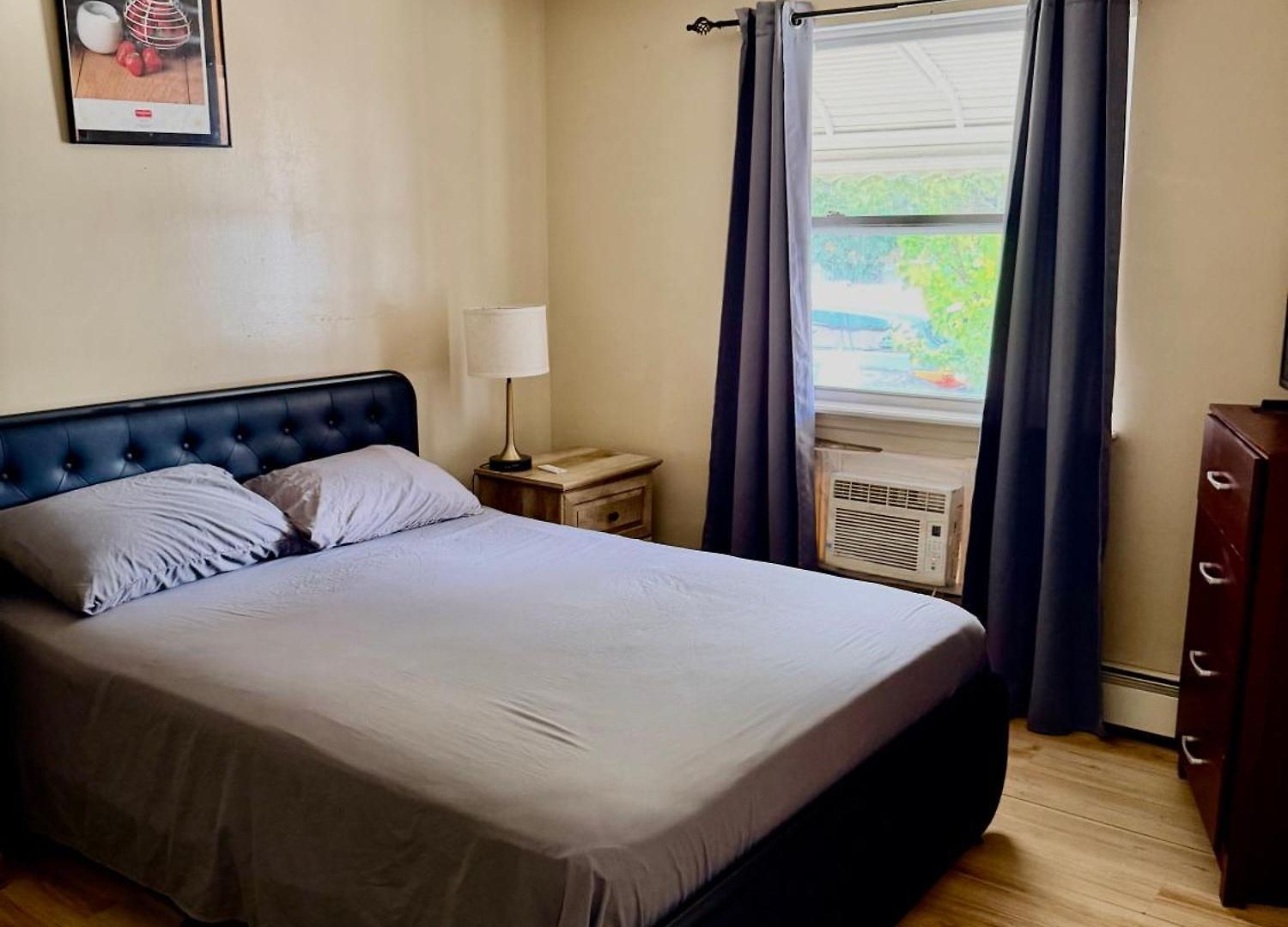 Large 3-bedrooms/2-bath Apt, One Block To Train New York