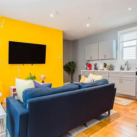 King Size Bed Fast Wifi 278mbps Bronx Zoo 2 Miles Apartment *