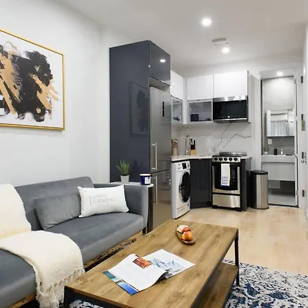 78-2d New Furnished 1br Wd Walk To Park Apartment