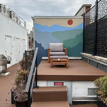 Posh 4 Bedroom Times Square Penthouse With Private Rooftop Apartment New York