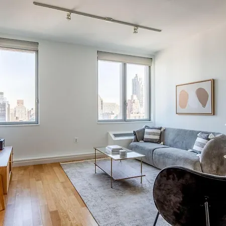 Midtown West 1br W Gym Wd Doorman Nr Hudson Nyc-1102 Apartment New York