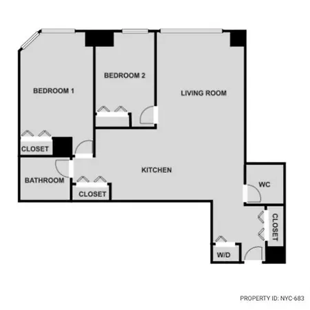 Apartment Ues 2br W Elevator Doorman Gym Nr The Met Nyc-683 New York