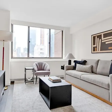 Apartment Midtown W 2br W Gym Wd Nr Hudson Yards Nyc-741
