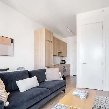 Apartment Clinton Hill 1br W Wd Gym Pool Nr Bam Nyc-969 *