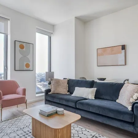 Clinton Hill 1br W Wd Gym Pool Nr Bam Nyc-969 * New York