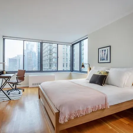 Apartment Midtown 2br W Pool Gym Parking Nr Broadway Nyc-381 *