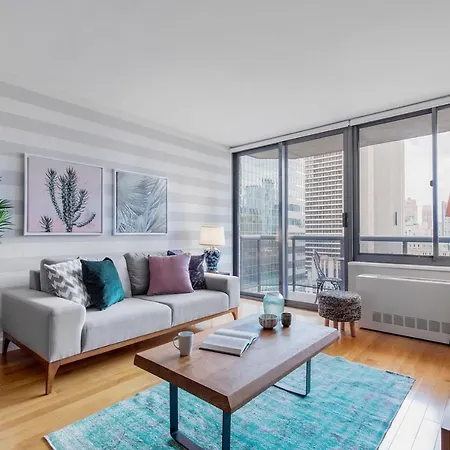 1br Nr Times Sq W Indoor Pool Gym Nyc-93 New York