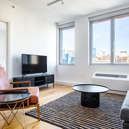 Hells Kitchen 1br W Doorman Nr Park Nyc-525 * New York