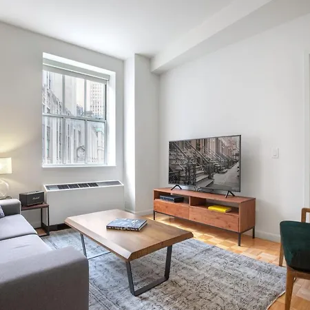 Fidi 1br W Residents Bar Golf Simulator Gym Nyc-270 New York