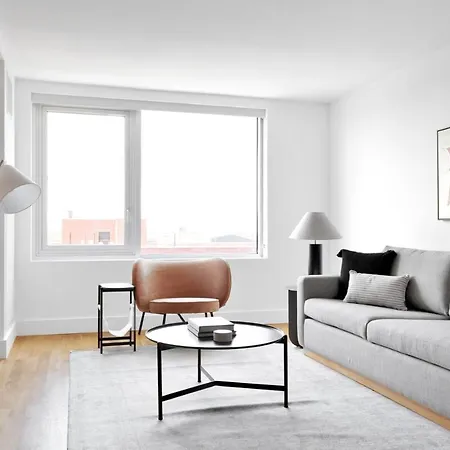 Downtown Bk 1br W Wd Deck Nr Tj Nyc-879 * New York