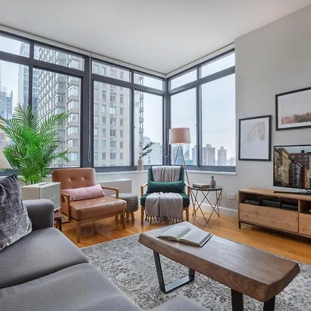 Apartment Modern Bright Times Sq 1br W Indoor Pool Nyc-8