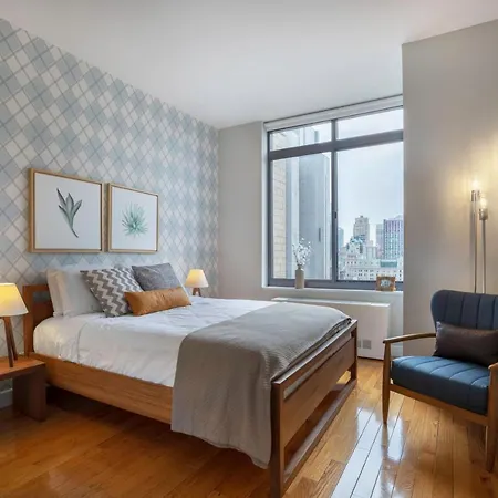 Apartment Modern Bright Times Sq 1br W Indoor Pool Nyc-8 *